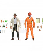 TMNT II: The Secret of the Ooze akčná figúrka 2-Pack Lab Coat Professor Perry and Hazmat Suit Professor Perry 18 cm